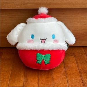 Cinnamon roll Christmas Squishmallow